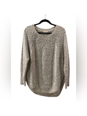 Harper Heritage Women’s Gray Fluffy Luxe Sweater Knit Soft Warm Size: Medium